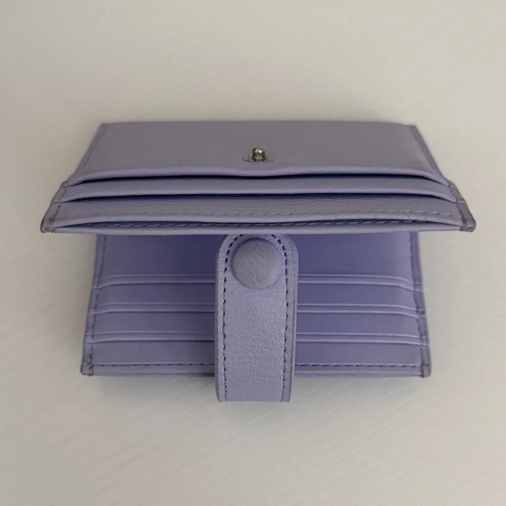 Charles & Keith Pastel Lavender Purple Card Holder 12 slots - Picture 8 of 9